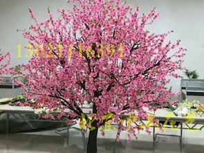 北京專業仿真樹定做與現場安裝設計服務 桃花樹、櫻花樹等多樣選擇